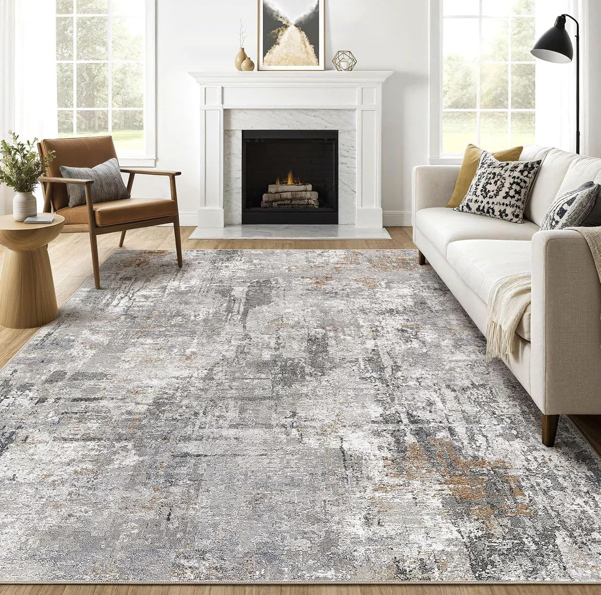 Machine Washable Area Rug 8x10 ft