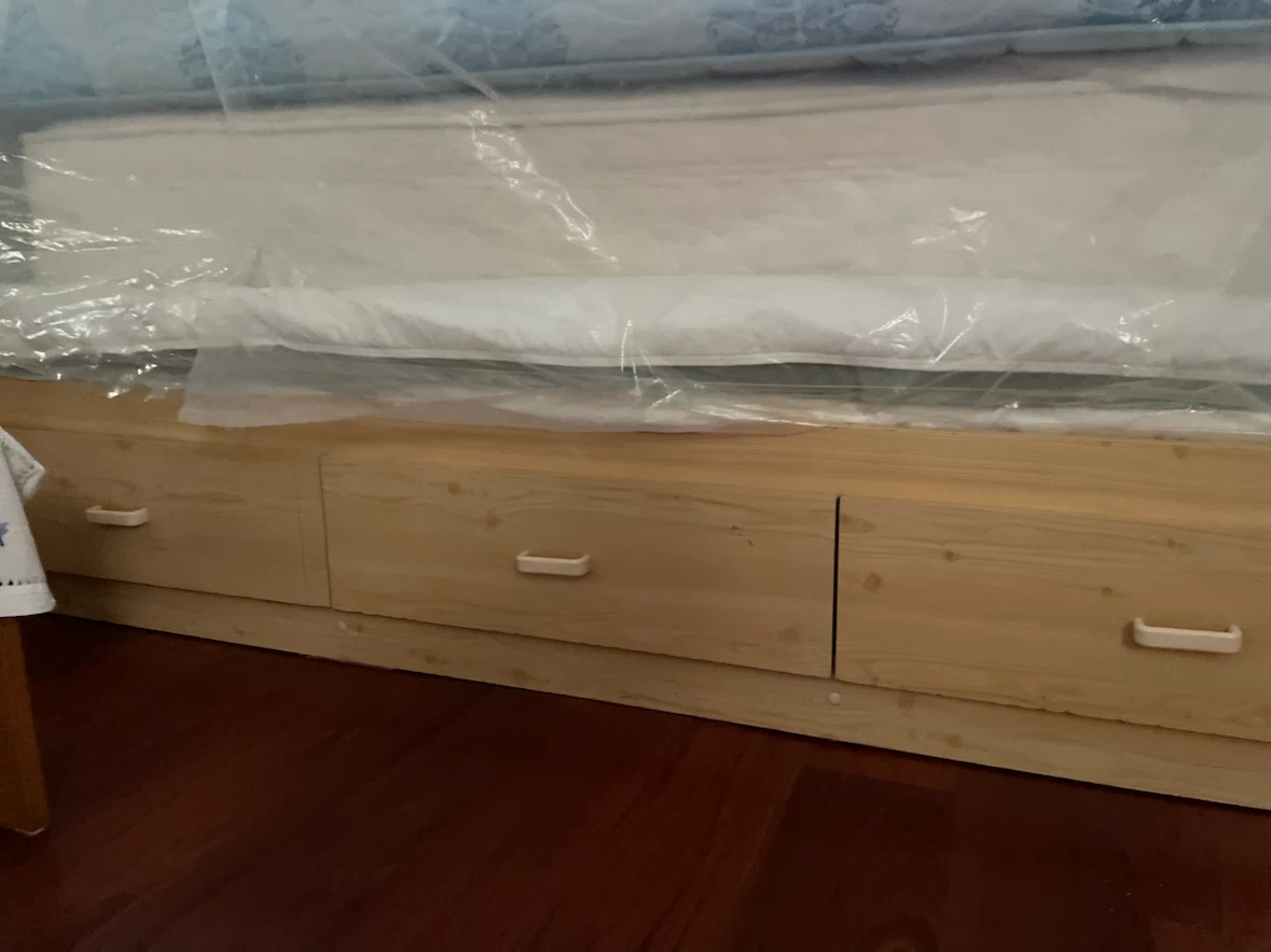 Headboard and Frame for Twin Bed - photo 2