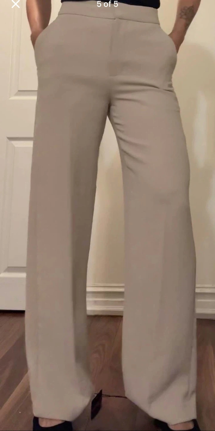 Aritzia cream pants size two - photo 4