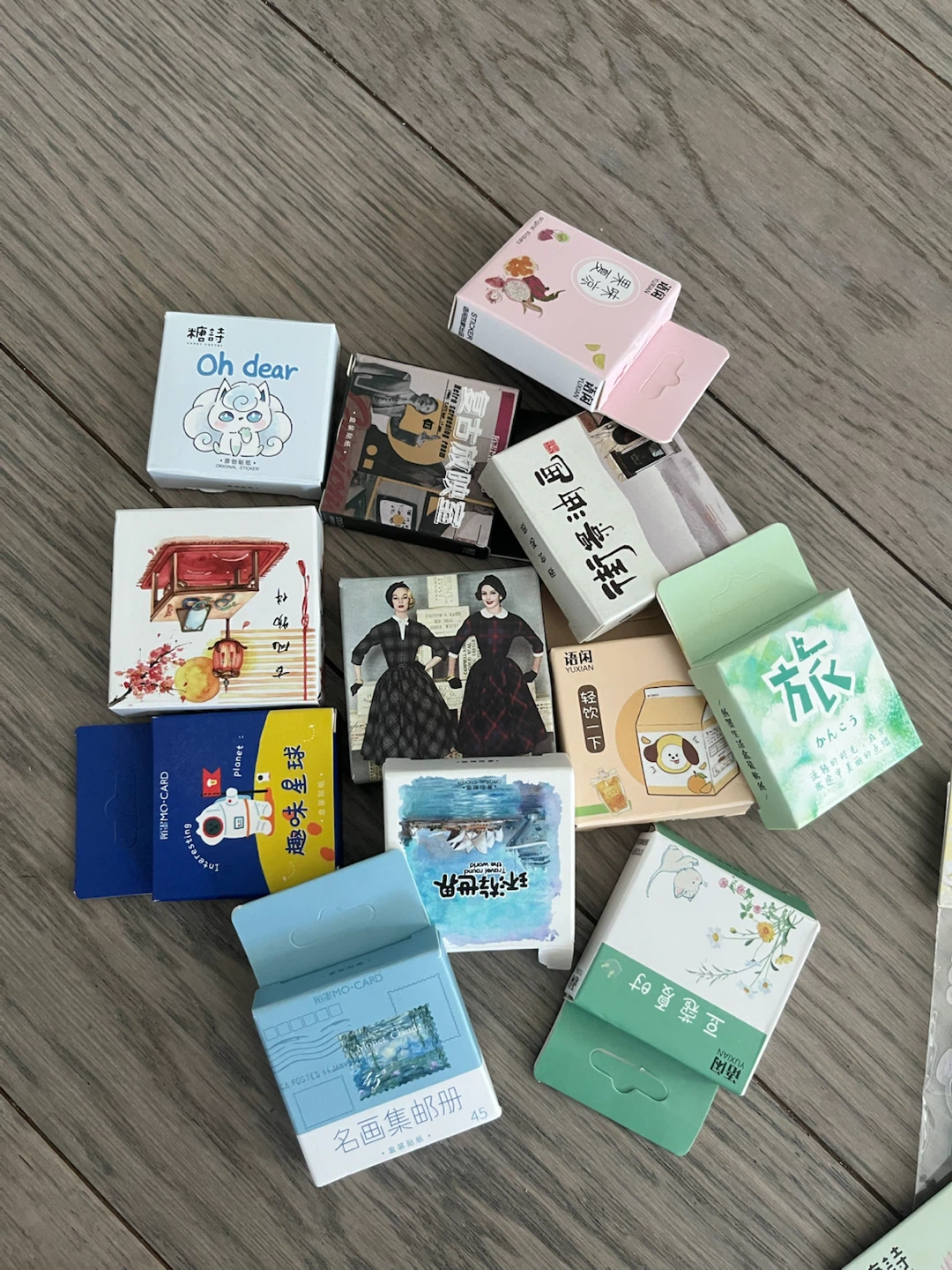 Assorted Washi Tapes, Stickers, and Letter Sets - photo 2