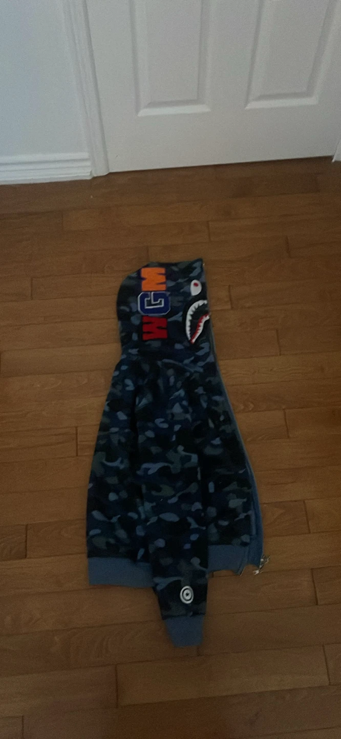 A Bathing Ape Full Zip Shark Hoodie 🔥 - photo 2