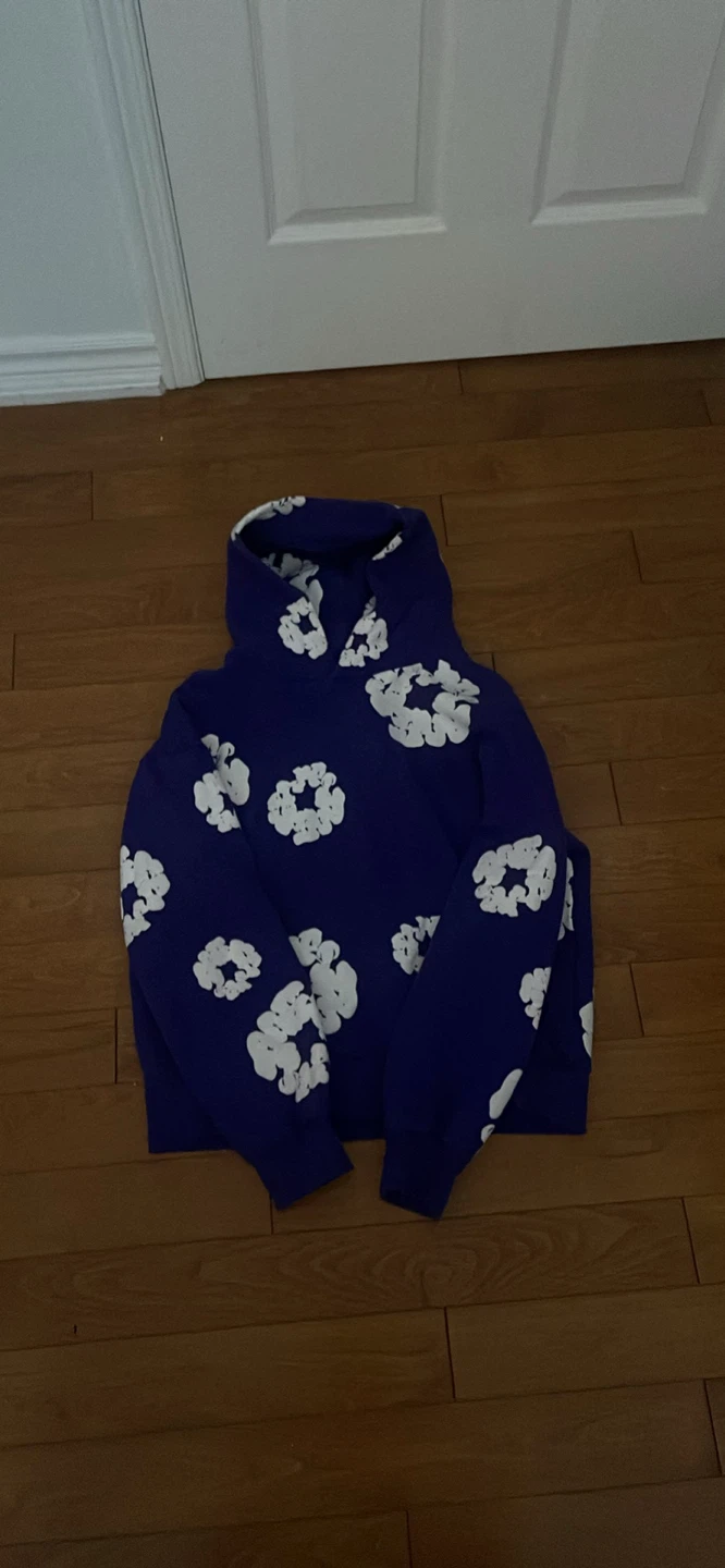 PURPLE DENIM TEARS HOODIE 🔥