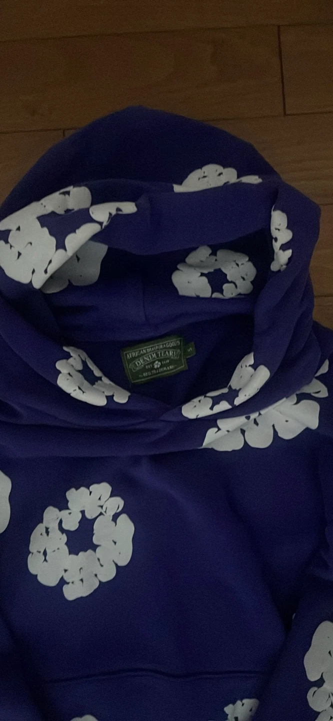PURPLE DENIM TEARS HOODIE 🔥 - photo 2