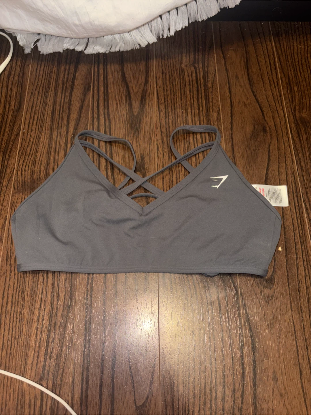 Gymshark Grey Sports Bra Size S