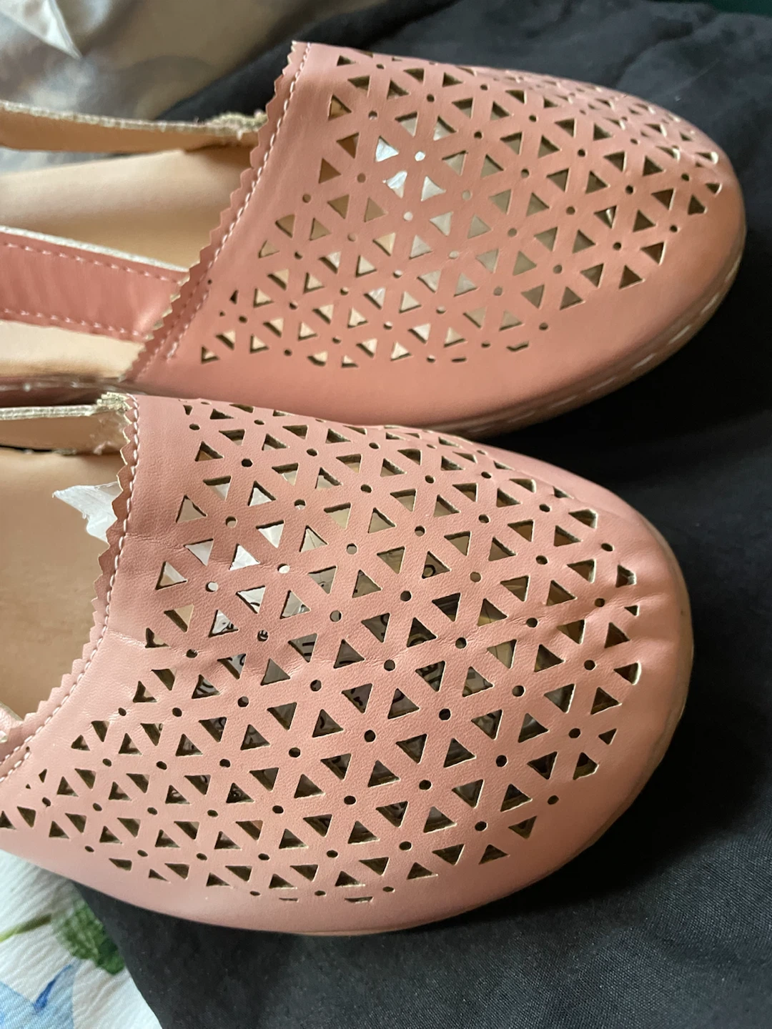 Bare Traps Women's Perforated Slip on Flats - Size 43 - photo 2