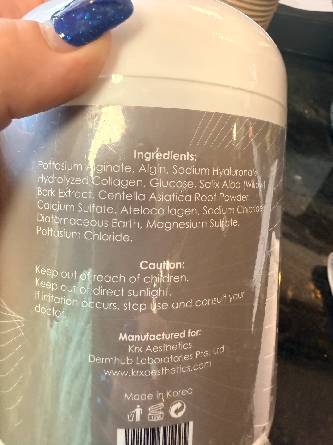KRX Face Gelée – Lifting Collagen with Electrolytes (500g) - photo 2