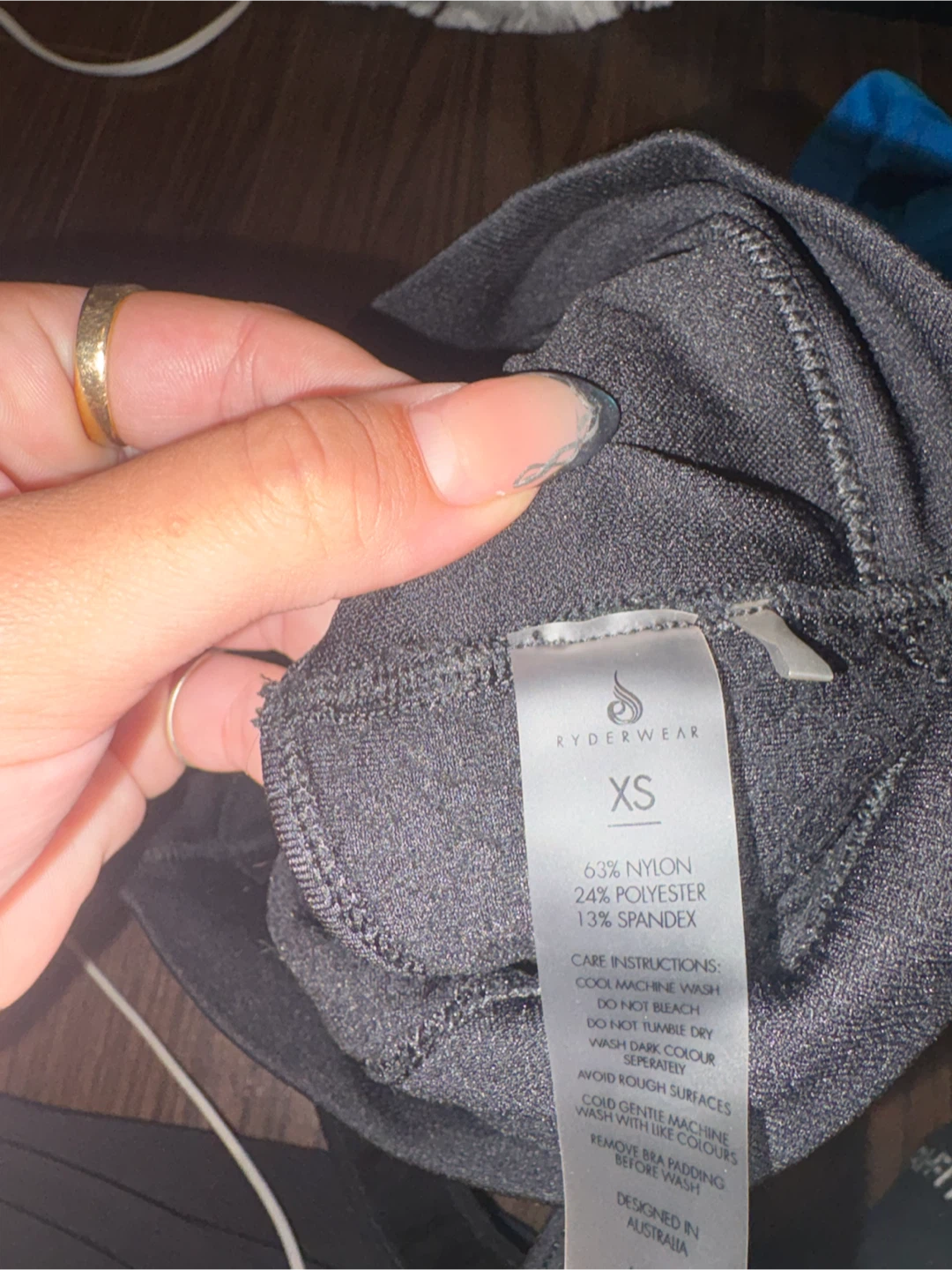 Ryderwear Sports Bra XS Black - photo 3