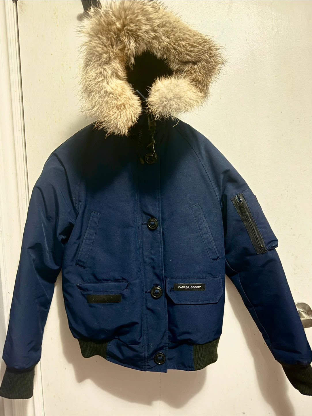 Canada Goose Bomber Jacket - Navy - XS