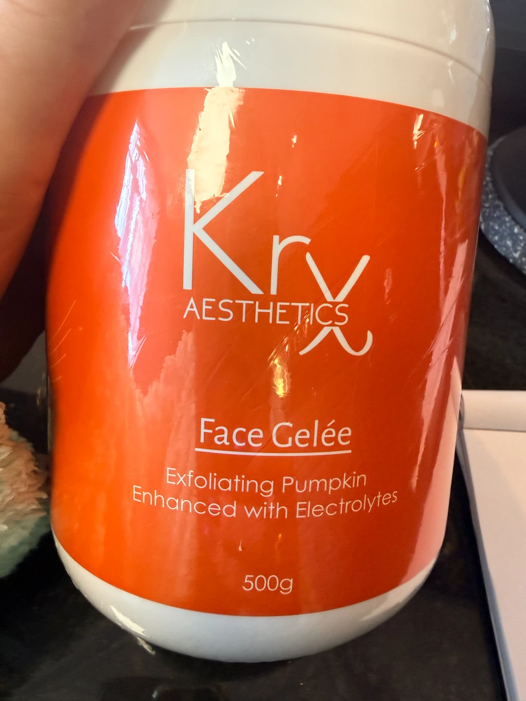 KRX Face Gelée – Exfoliating Pumpkin with Electrolytes (500g)