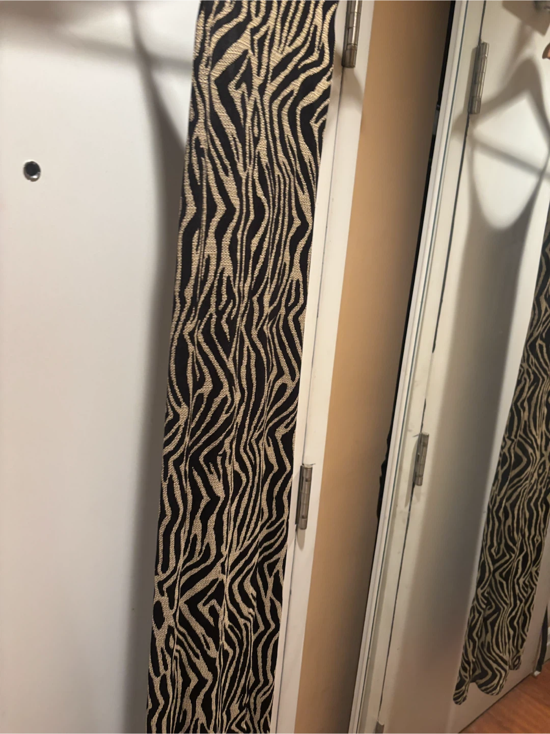 Sexy Cross-back Maxi Dress Zebra Print, size L - photo 2