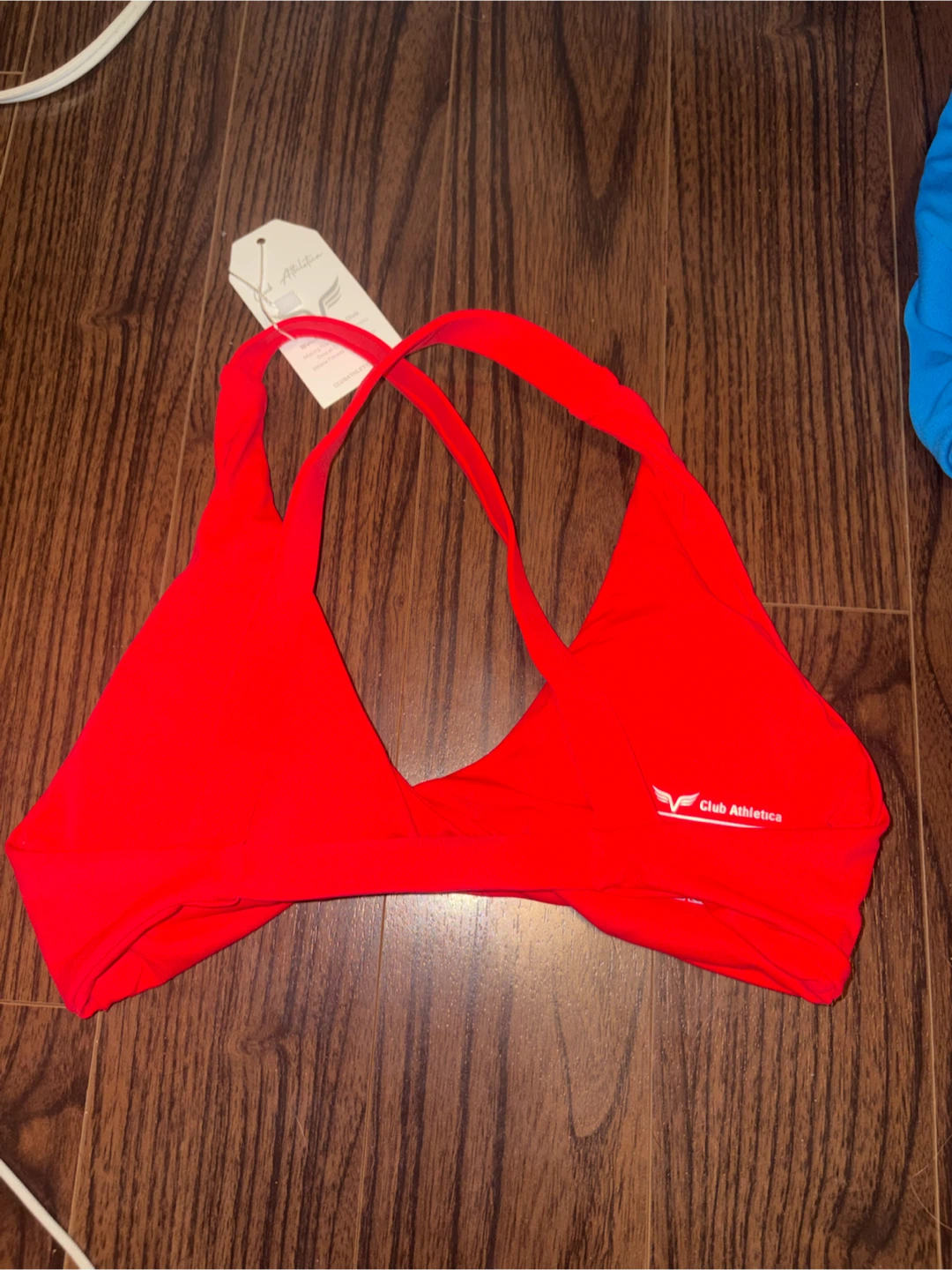 Club Athletica Red Sports Bra - Size S - photo 2