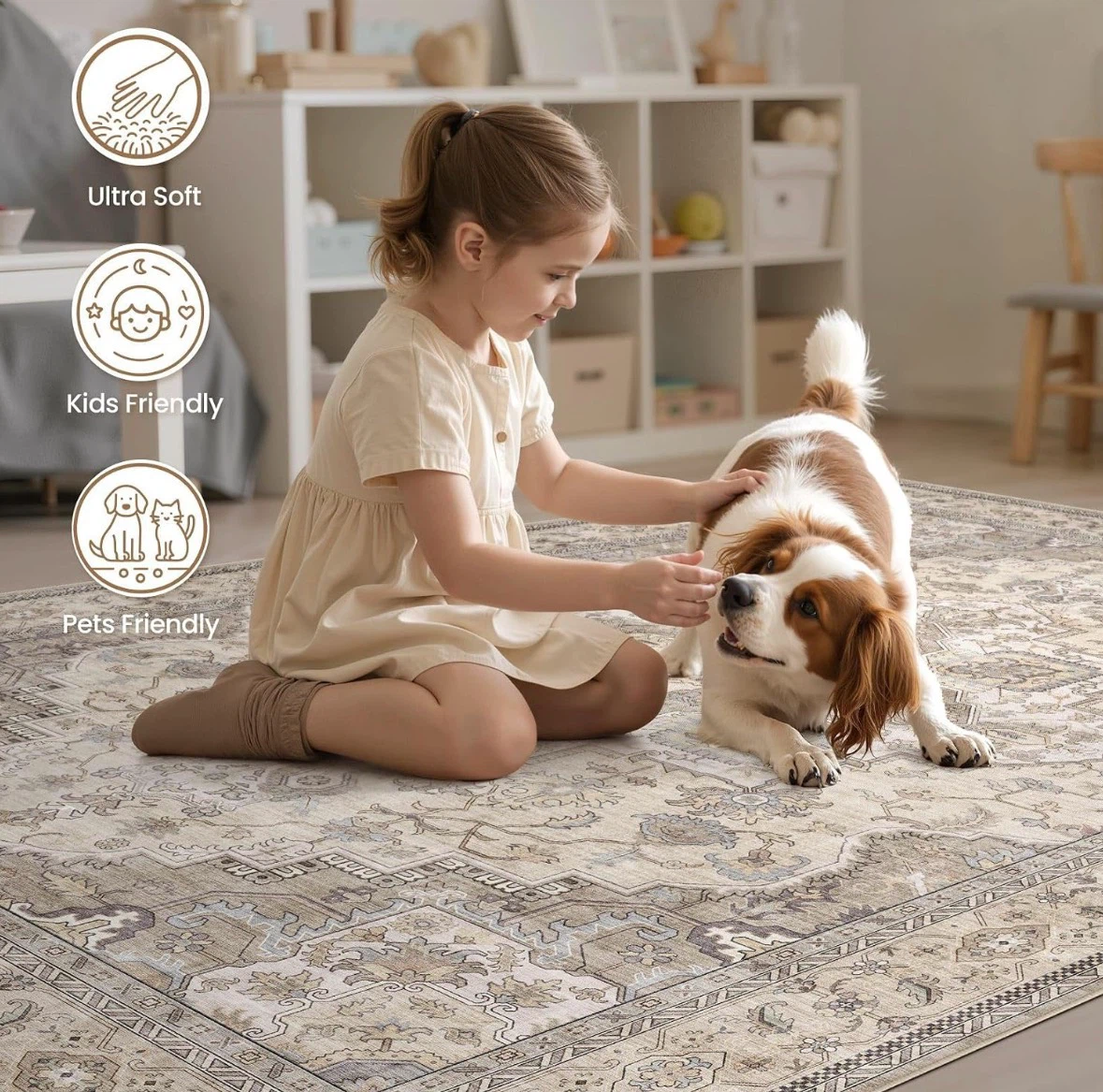 Traditional Area Rug 8x10 ft - photo 2