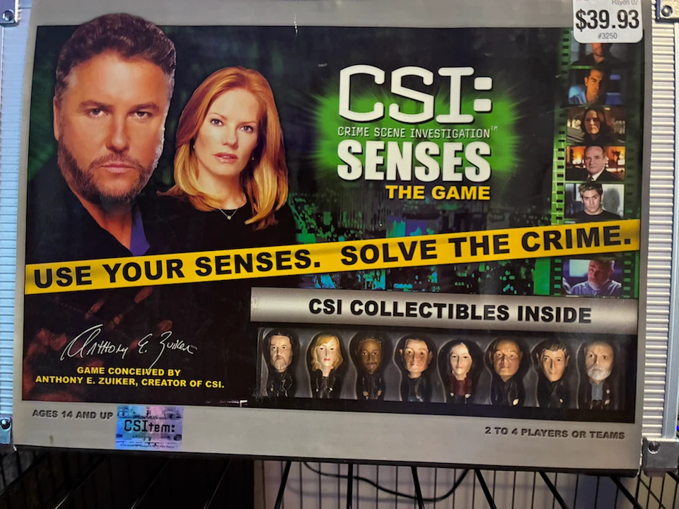 CSI: Crime Scene Investigation Senses The Game