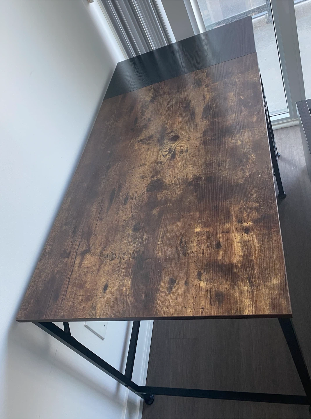 Wood and Metal Desk- 60*120*75cm