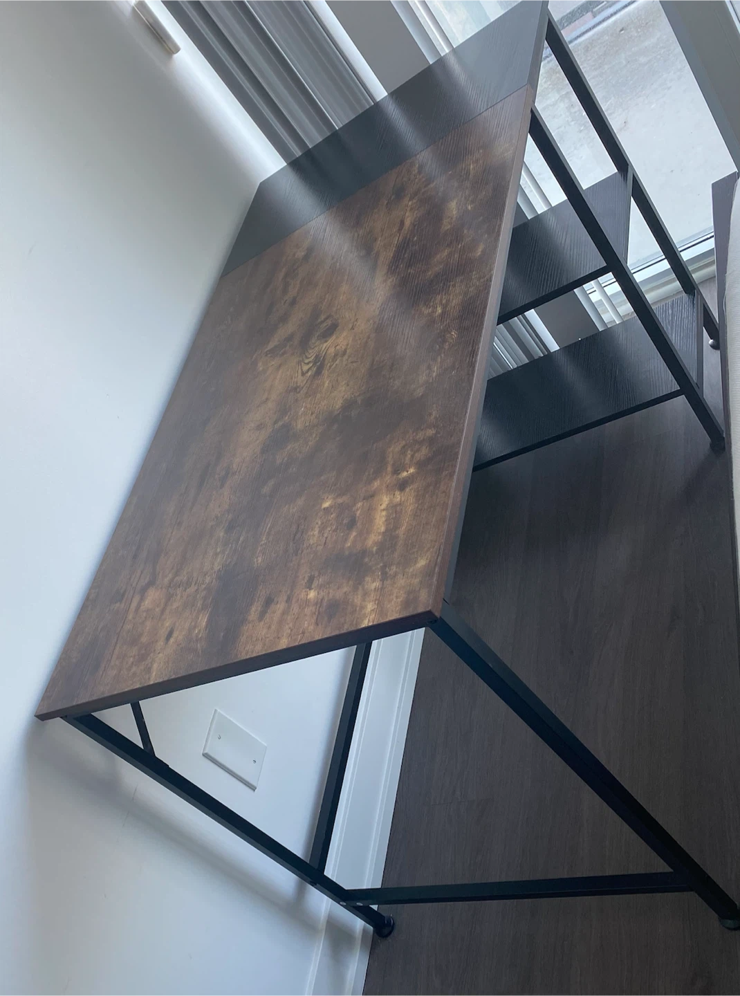 Wood and Metal Desk- 60*120*75cm - photo 2