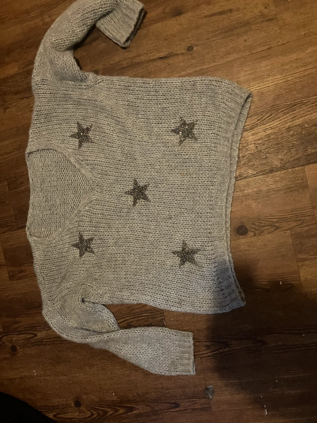 Golden Goose Grey Star Sweater
