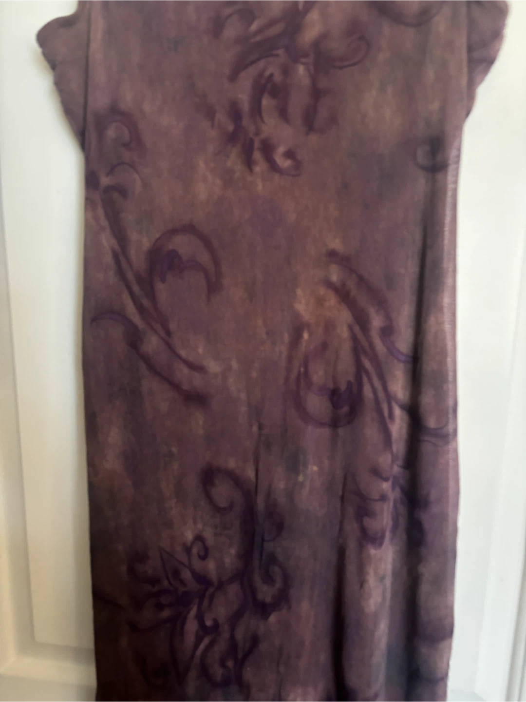 Purple Floral Maxi Dress, size L - photo 3