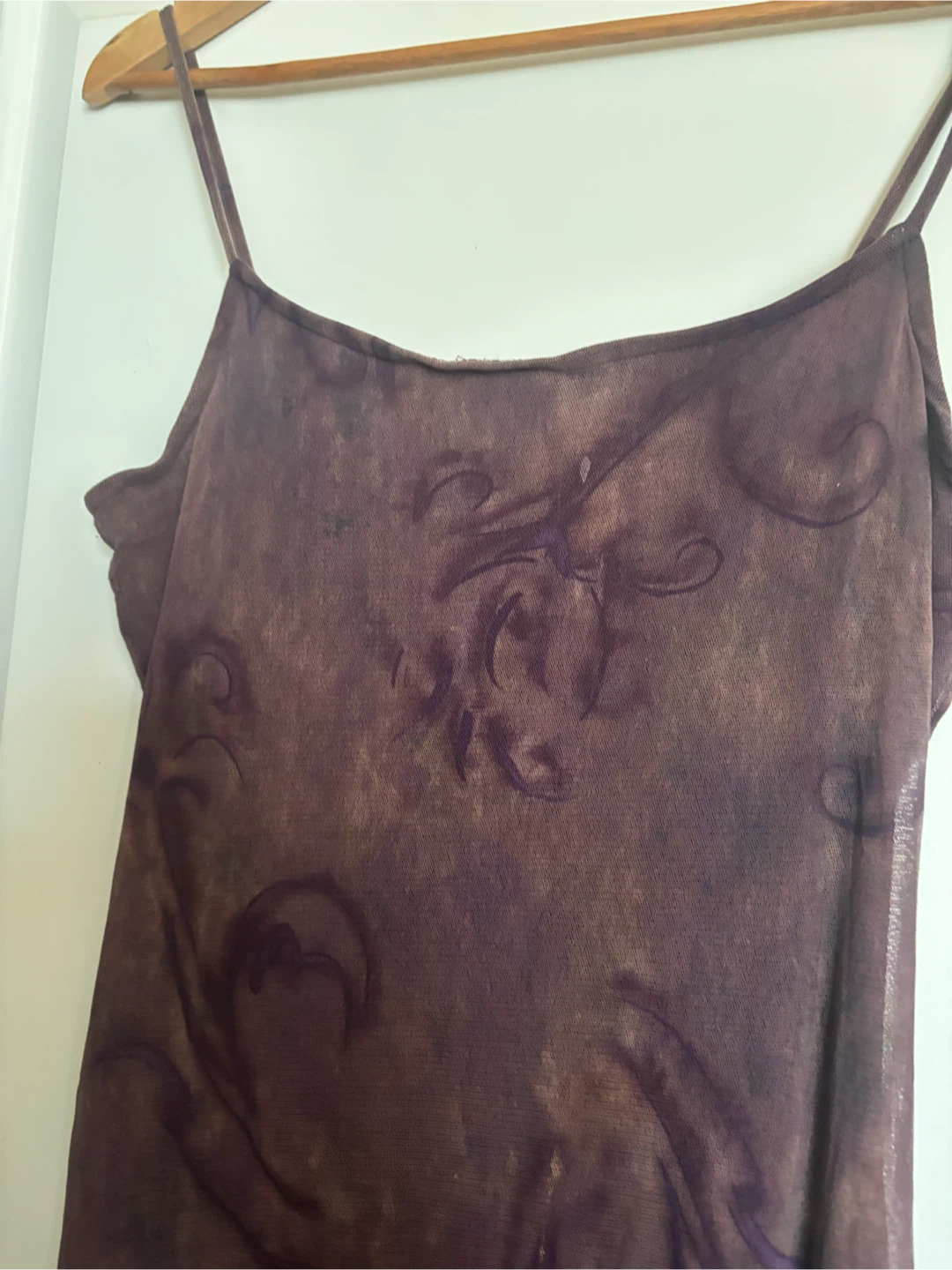 Purple Floral Maxi Dress, size L - photo 4