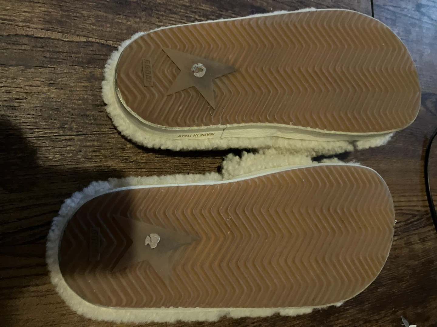 Golden Goose Shearling Slides - photo 5