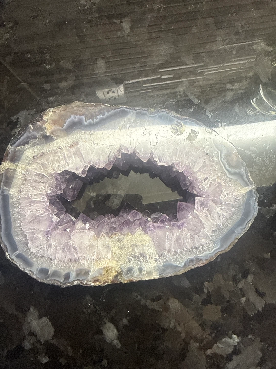 Amethyst Geode Crystal - photo 2