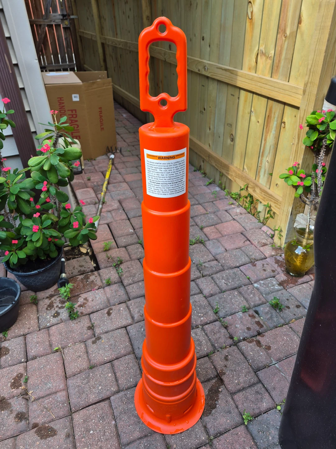Orange safety cone- Set of 6 - photo 4