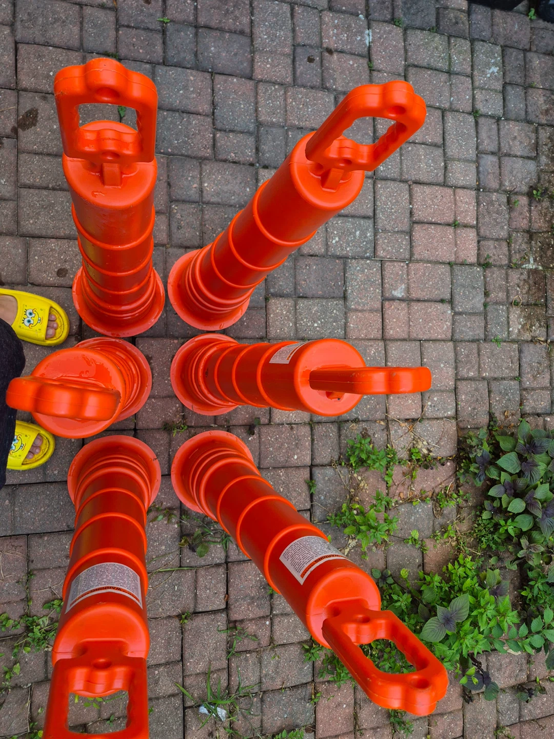 Orange safety cone- Set of 6 - photo 5