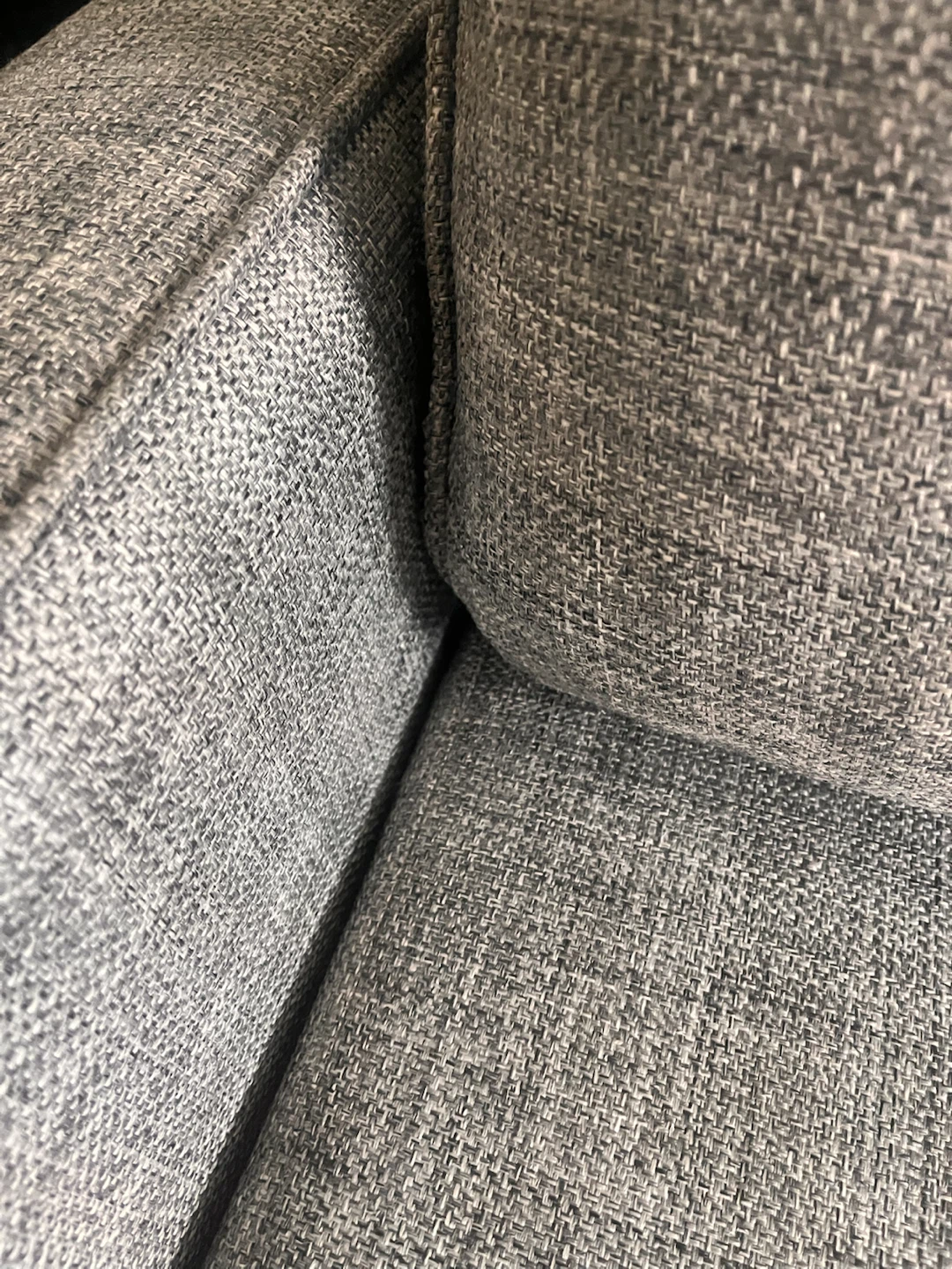 Gray Queen Sleeper Sofa with storage - photo 2