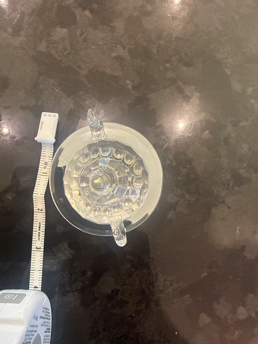 Limited edition Swarovski  Crystal Teapot and Saucer Set - photo 3