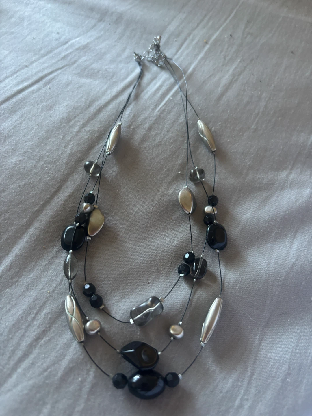 Layered Beaded Necklace