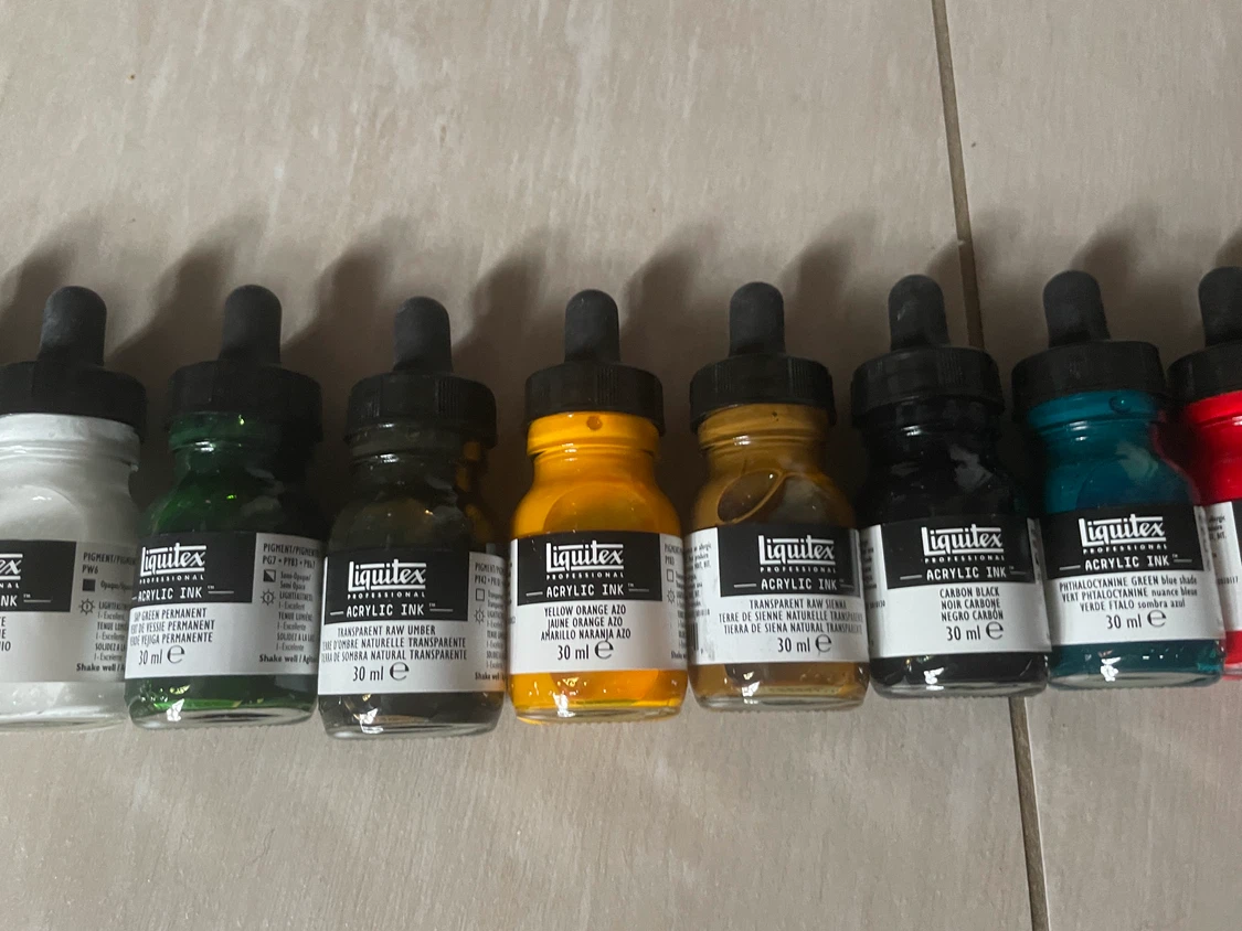 Liquitex & Daler Rowney Acrylic Ink Set - photo 3