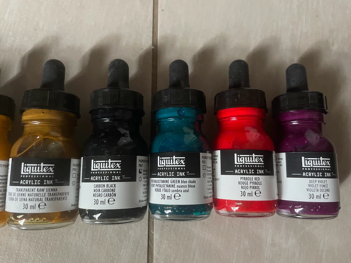 Liquitex & Daler Rowney Acrylic Ink Set - photo 4