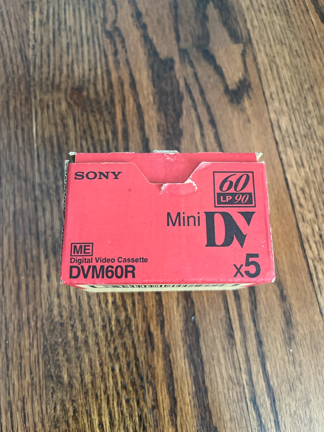Sony Mini DV DVM60R Digital Video Cassettes (5-Pack)