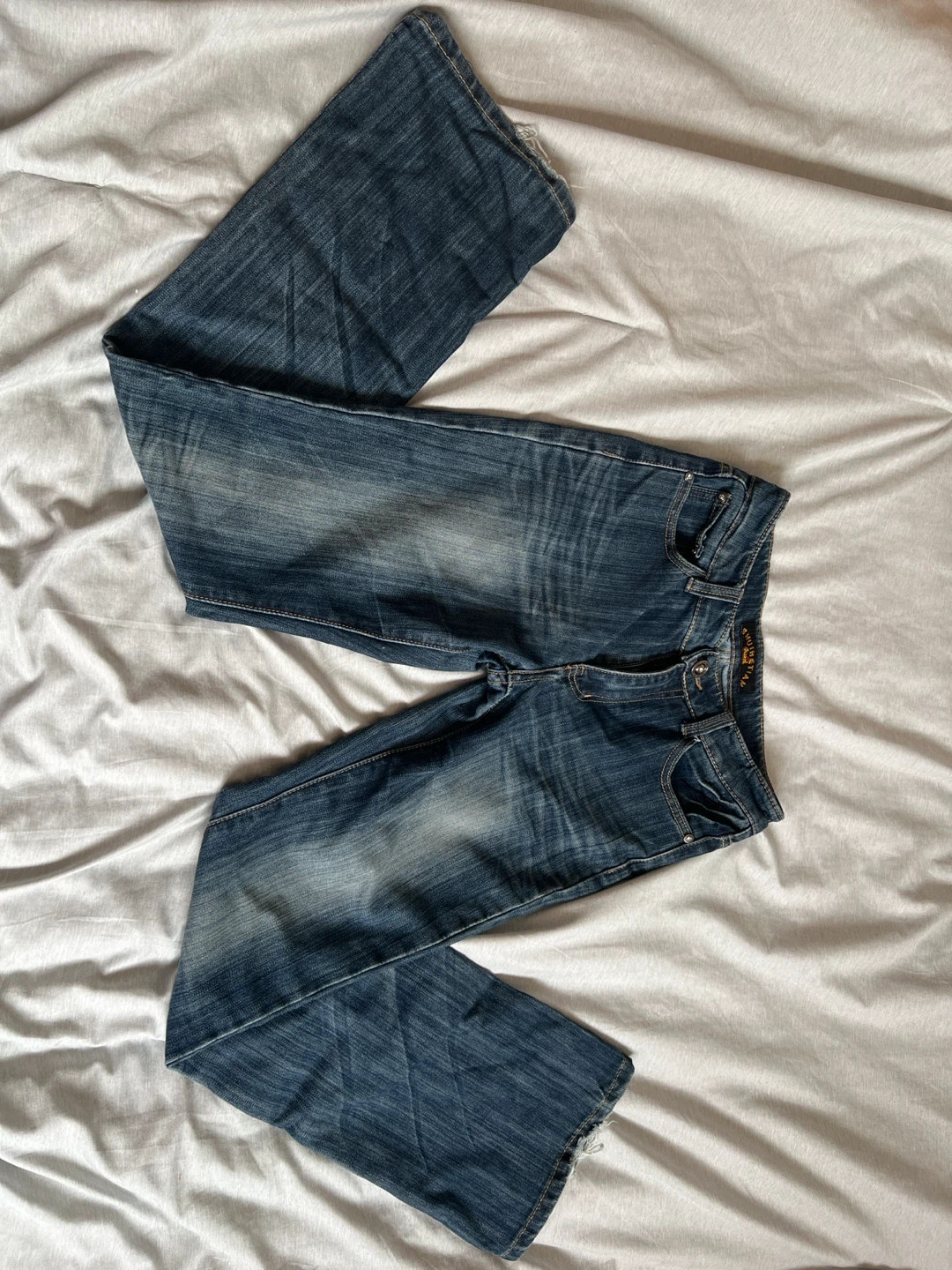 Low Rise Flared Skinny Jeans - photo 2