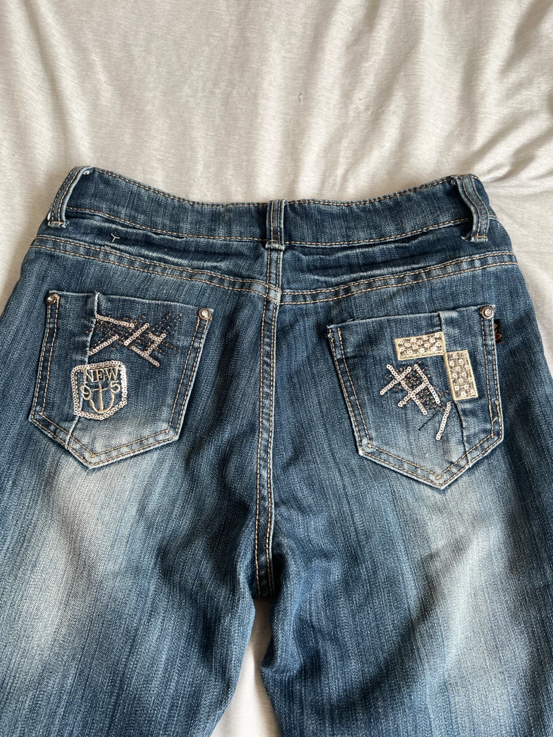 Low Rise Flared Skinny Jeans - photo 3