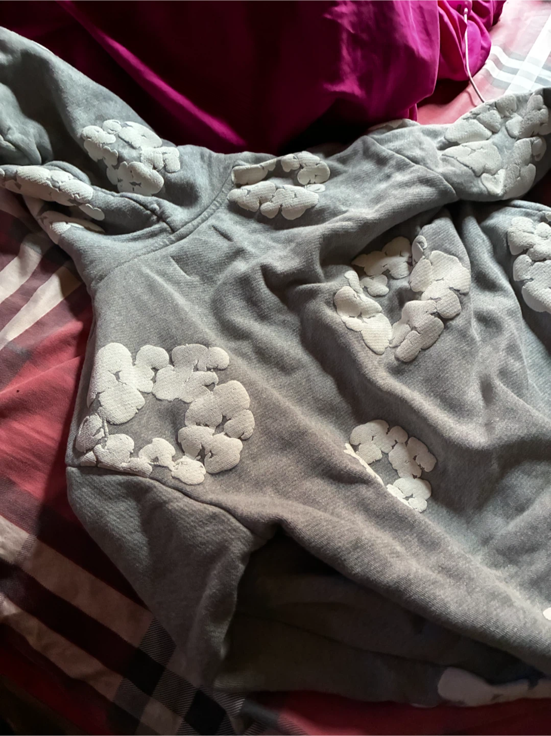 Denim Tears African Diaspora Goods Grey Hoodie - photo 2