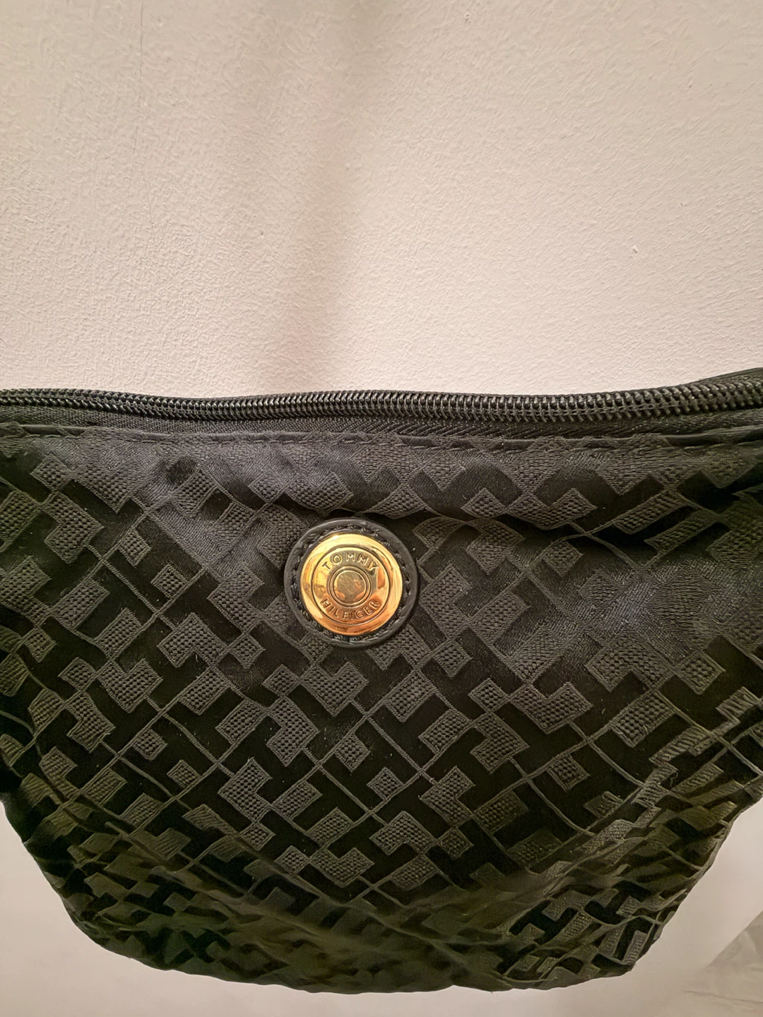 Tommy Hilfiger Black Monogram Crossbody Bag - photo 3
