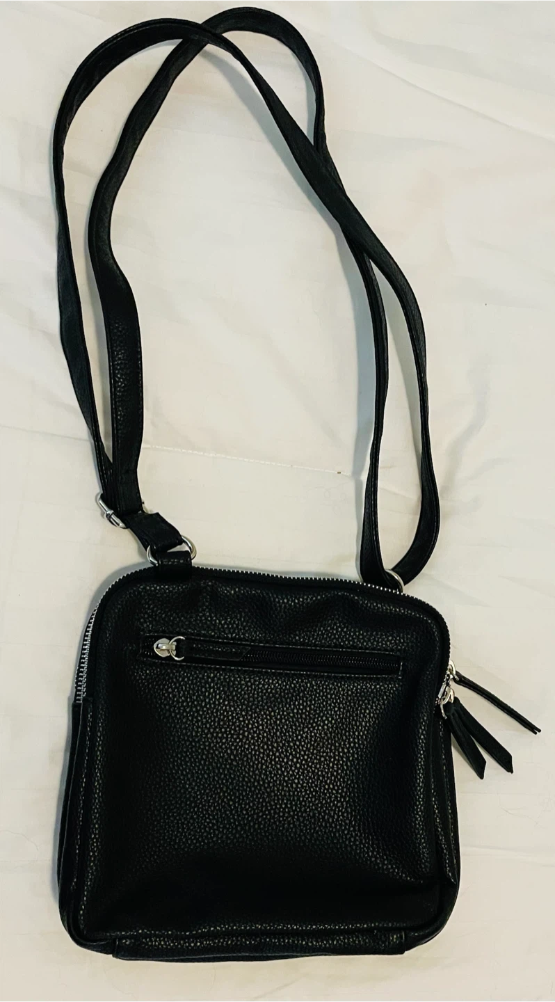 Roots black leather purse - photo 3