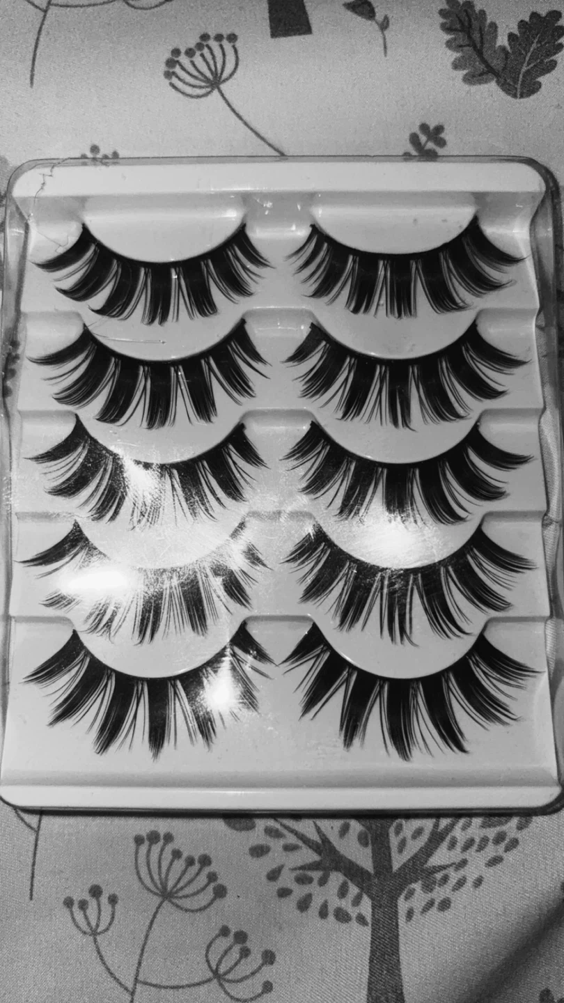 ✨ Manga Style False Lashes - 5 Pcs ✨ - photo 2