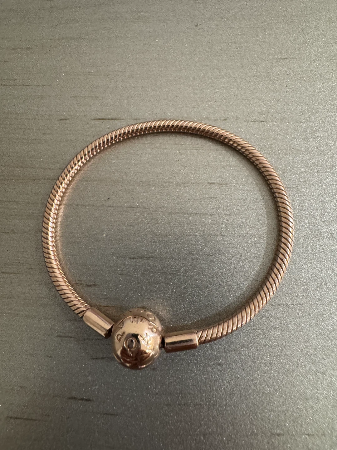 Pandora clasp snake chain bracelet - photo 2