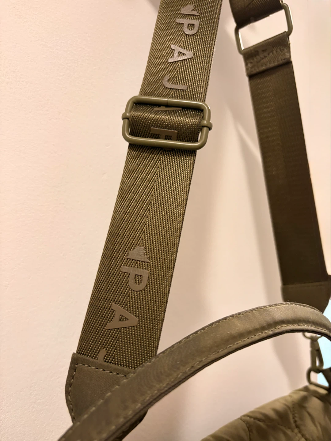 Pajar Quilted Shoulder Bag - Olive Green - photo 3
