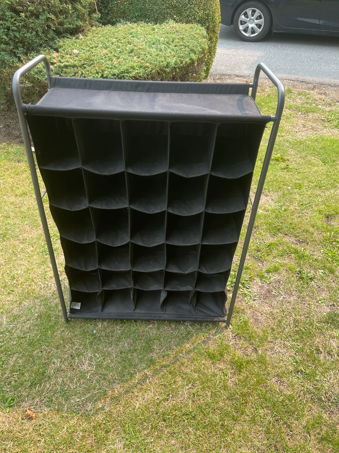 Black 24-Pocket Hanging Organizer - photo 2