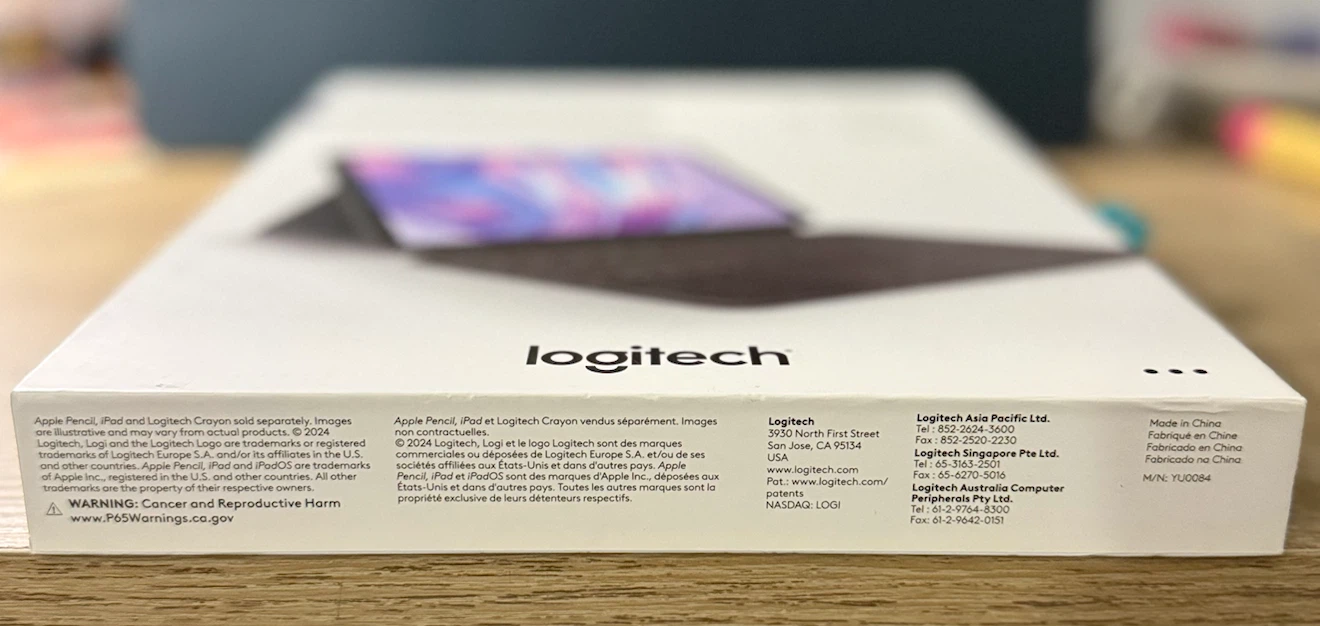 Logitech Combo Touch 11" iPad Pro (M4) - Open Box, Unused! - photo 3