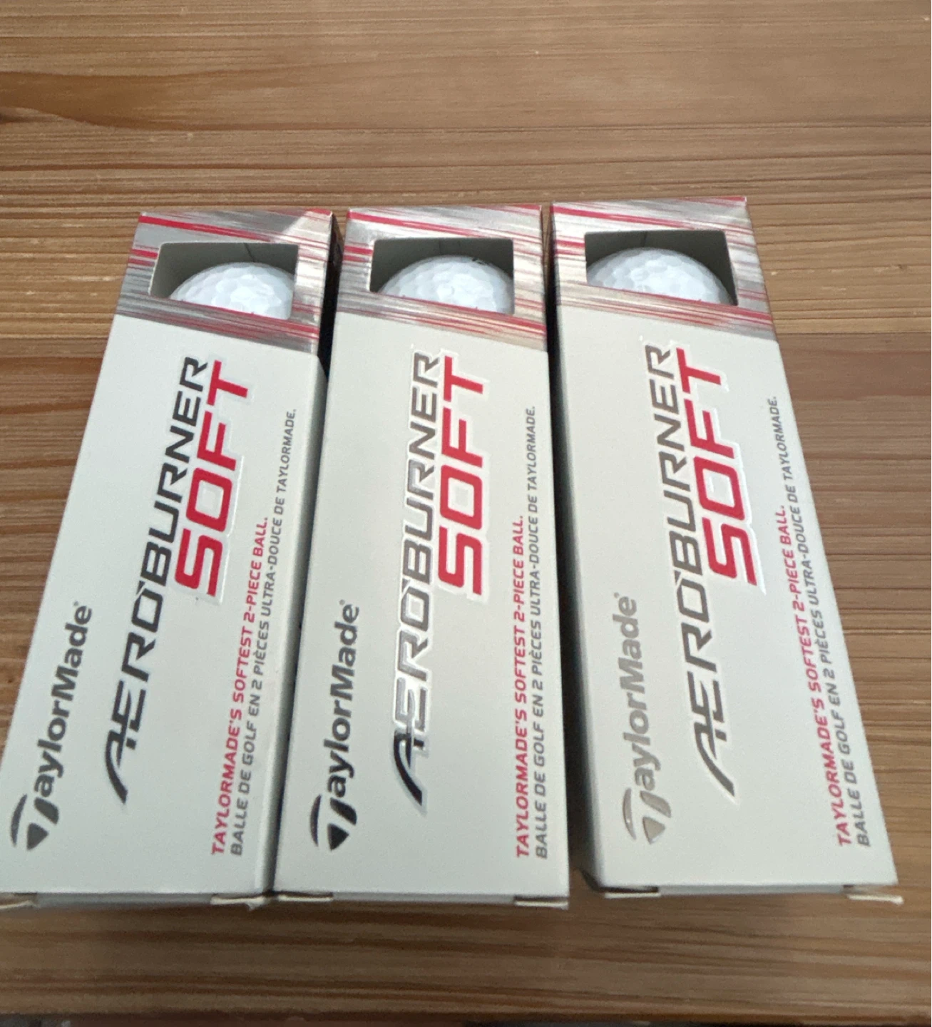 TaylorMade Aeroburner Soft Golf Balls (2 Boxes)