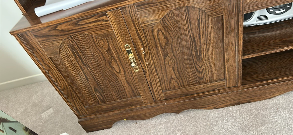 Solid Wood Hutch and Buffet - photo 2