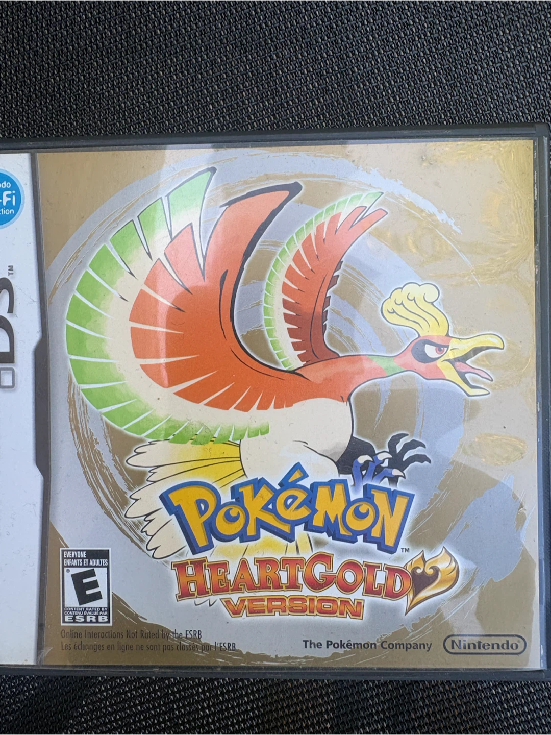 Nintendo DS Pokemon HeartGold Version Game