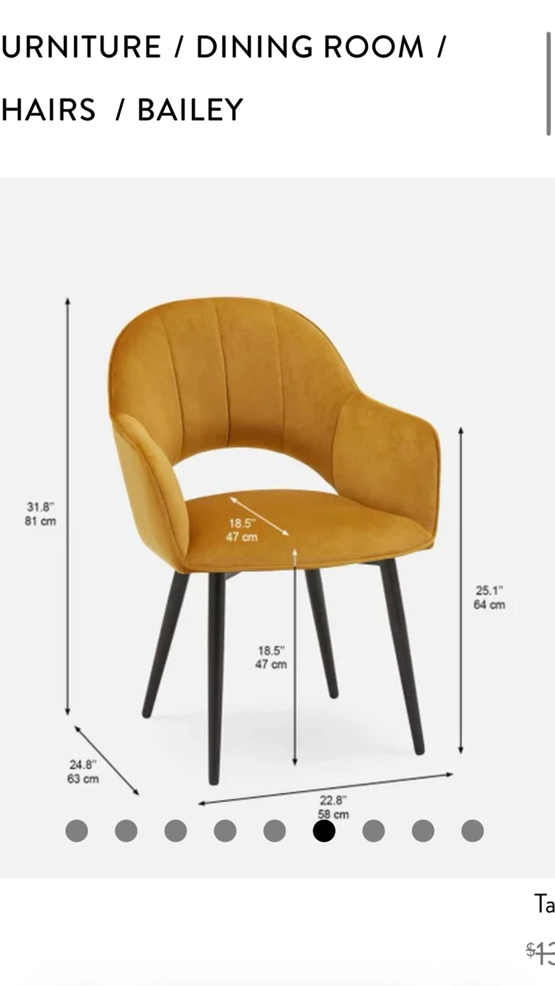 Structube Round Dining Table 150cm and 4 chairs - photo 3
