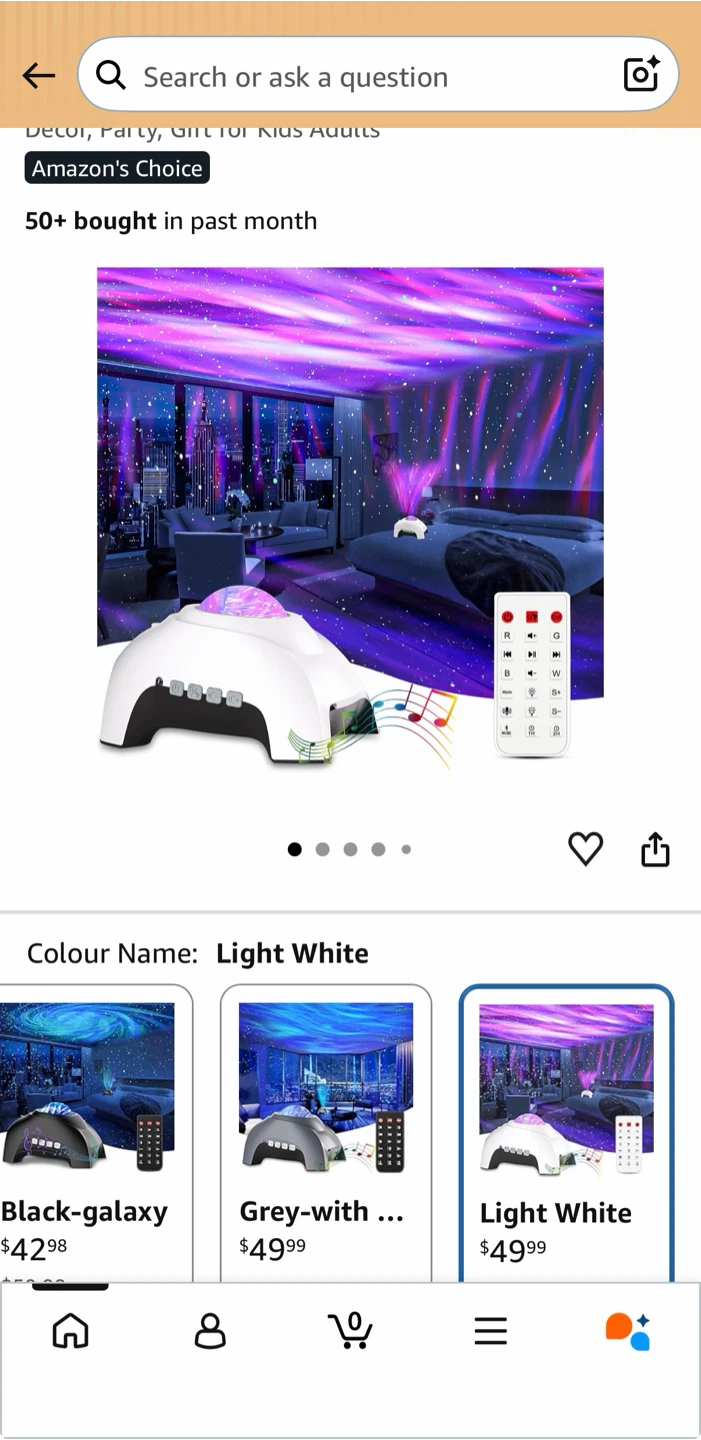 Star Projector Night Light - photo 2