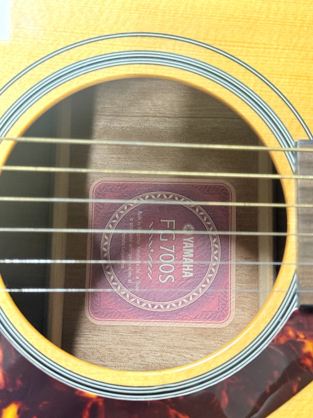 Yamaha FG700S Acoustic Guitar - photo 3