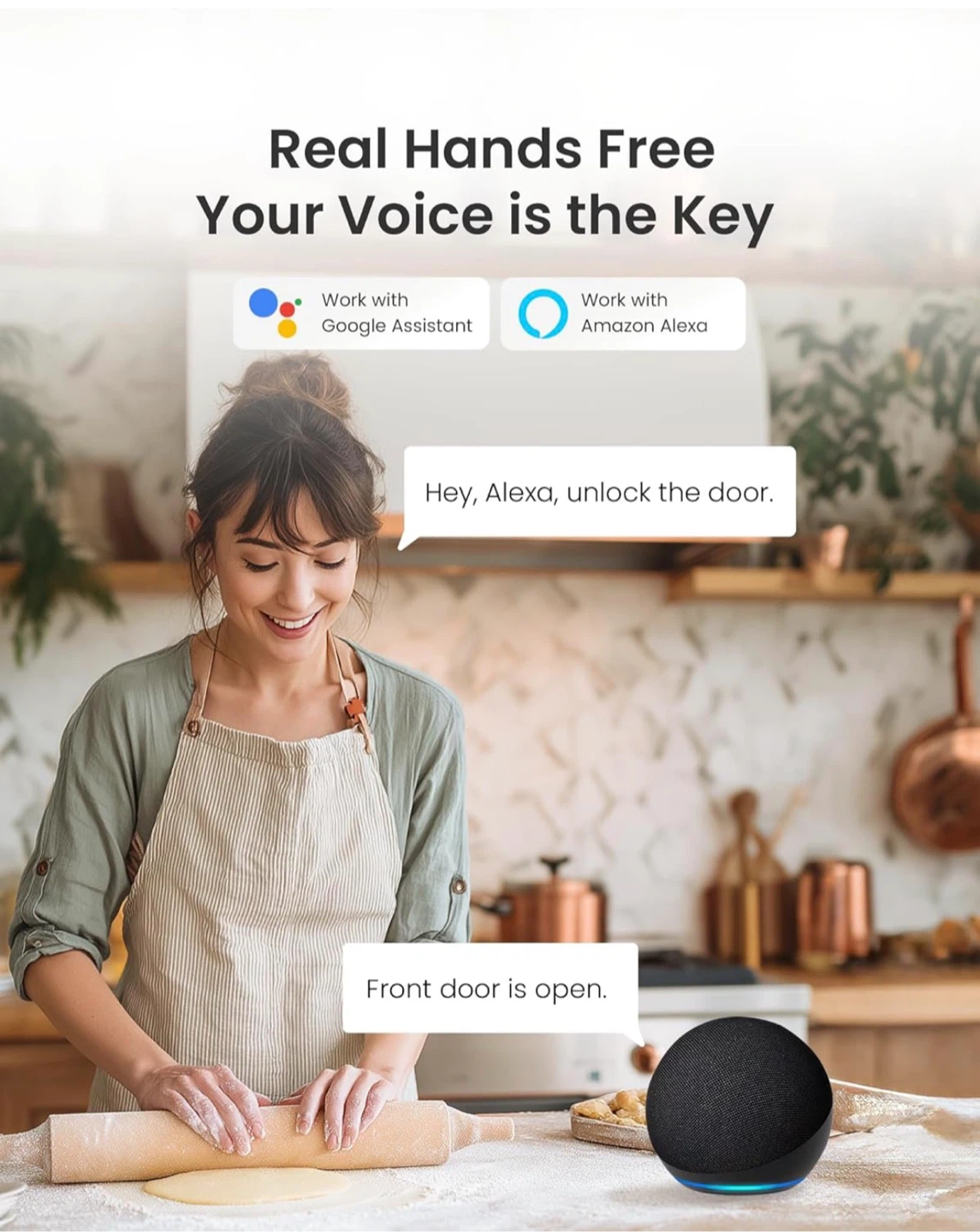 DESLOC Smart Door Lock with Fingerprint and Wi-Fi - photo 3