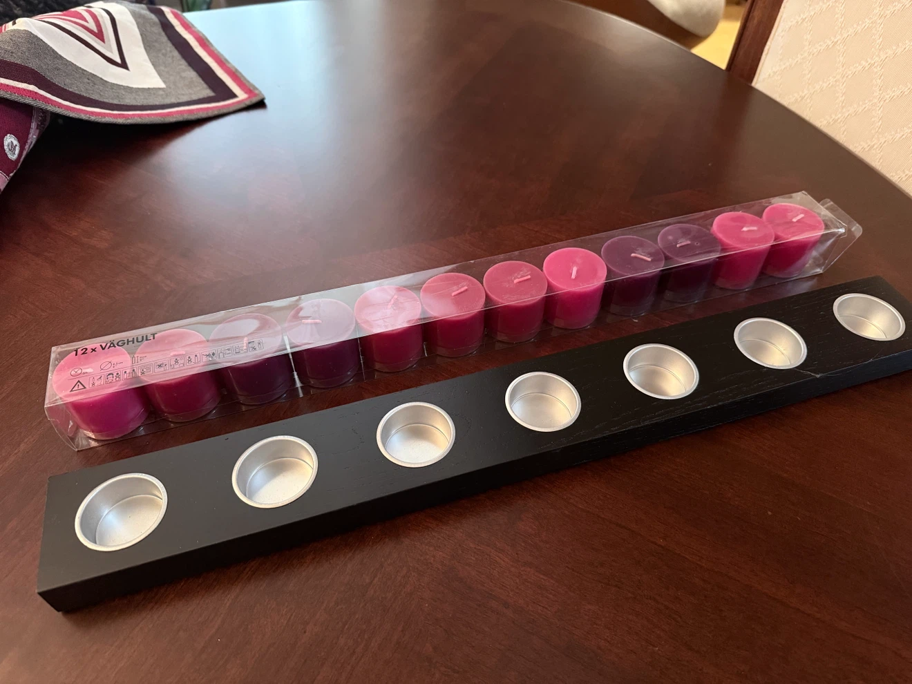 IKEA Vaghult Tealight Holder with Tealights